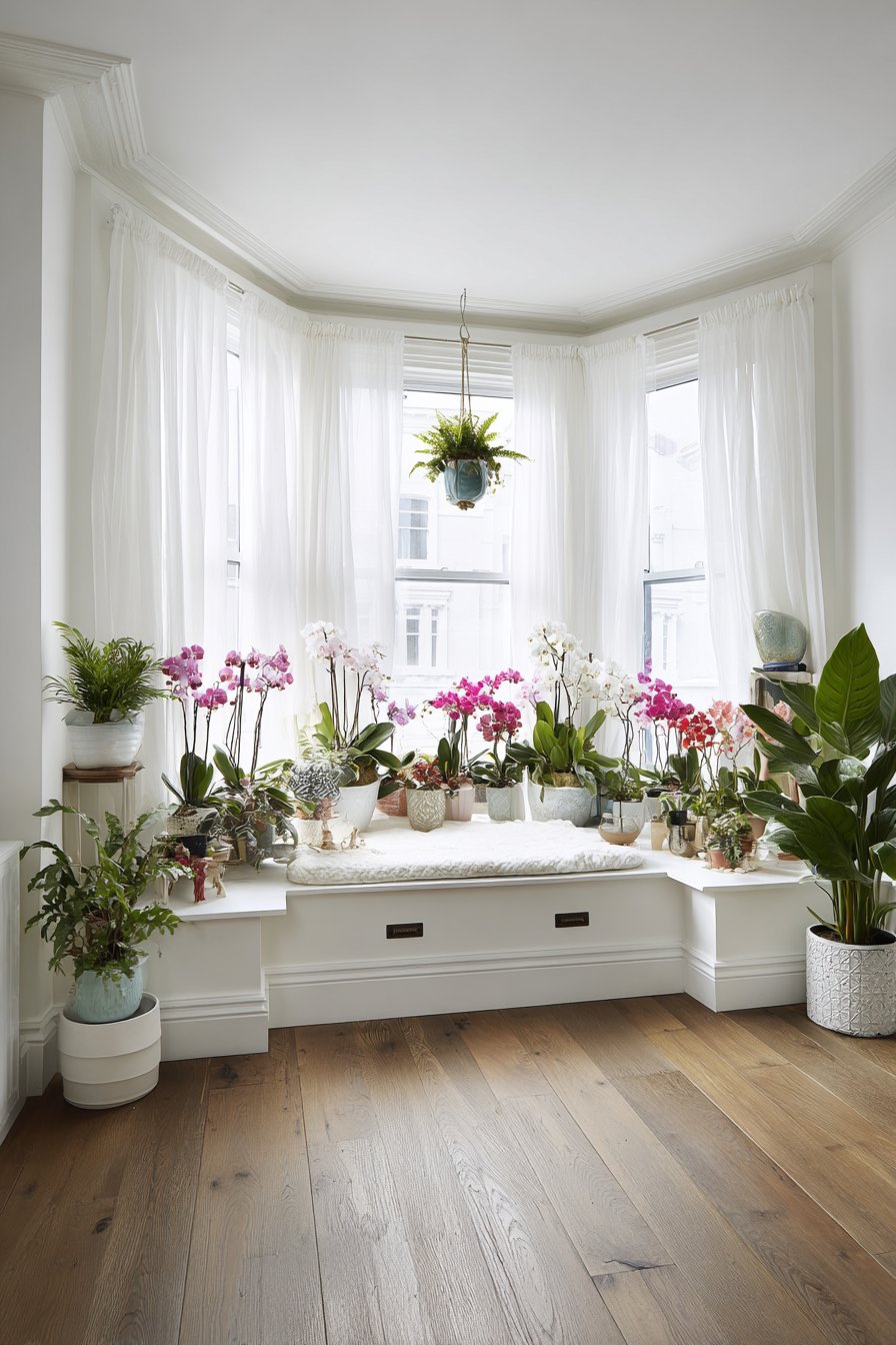 Sun-Drenched Bay Window Sanctuary