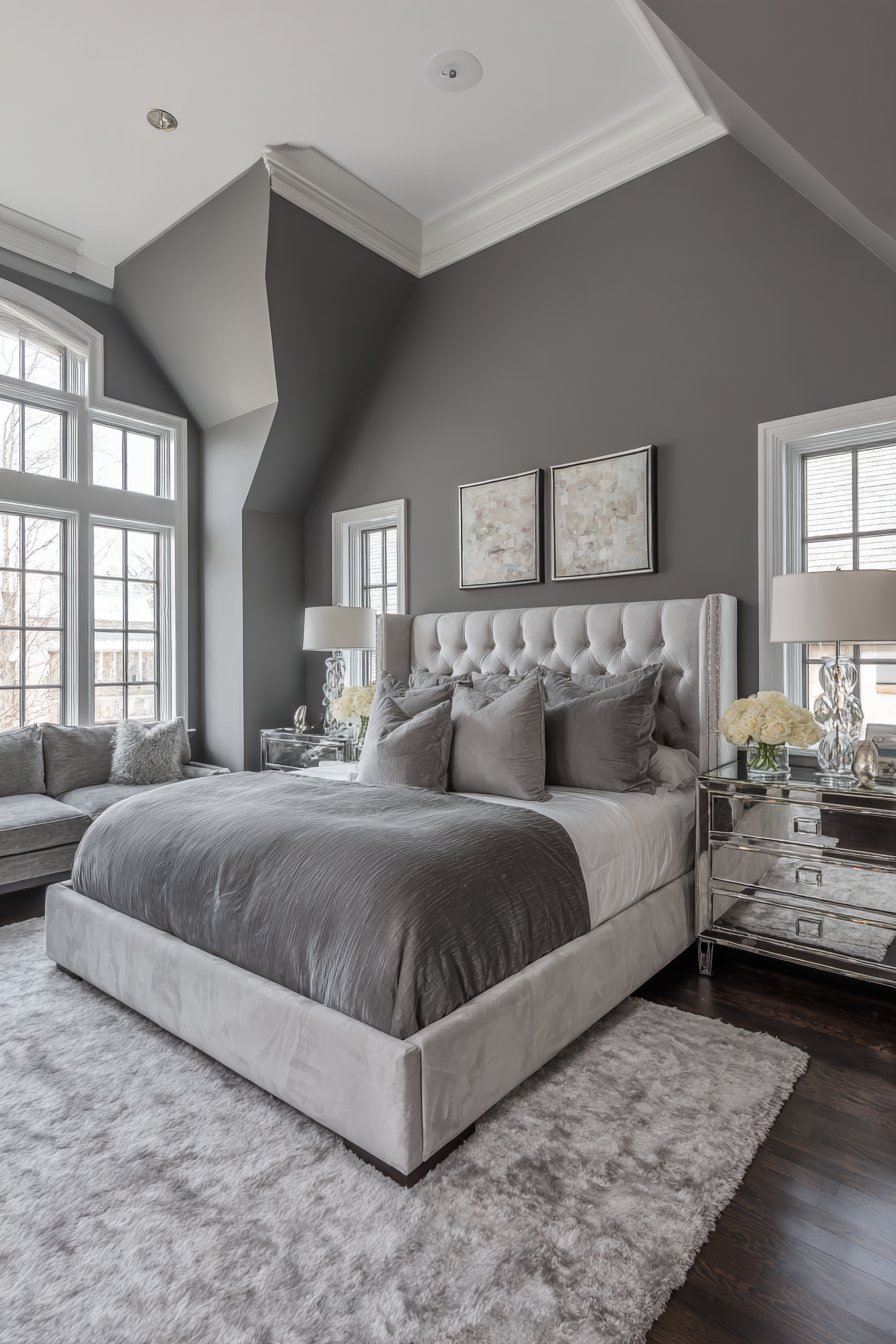 Sophisticated Monochromatic Grey Scheme
