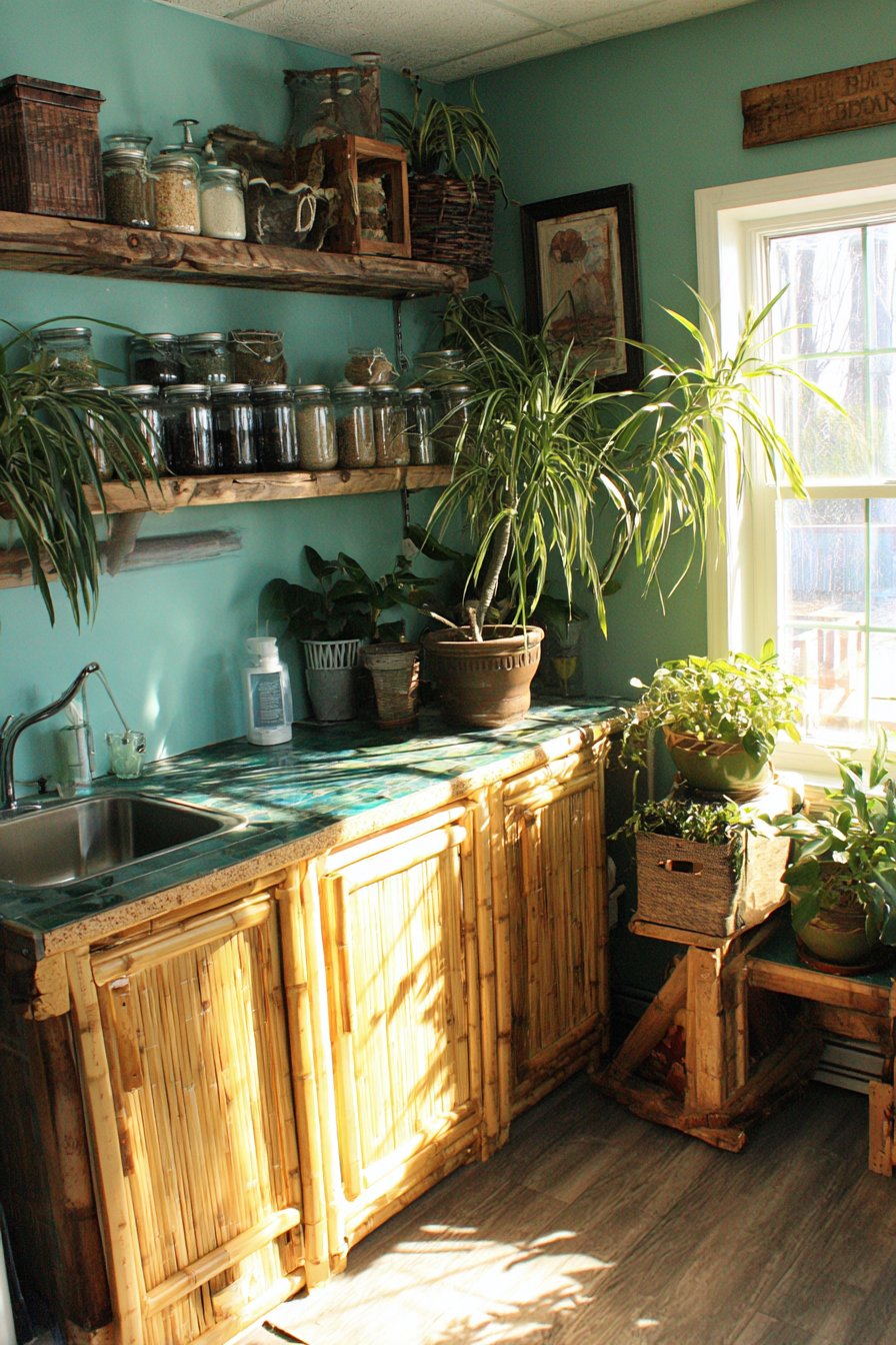 European Minimalism with Elevated Appliances