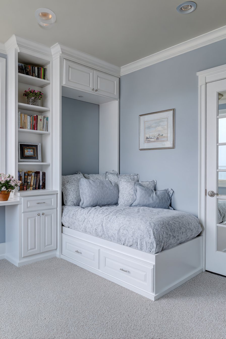 Compact Space Maximized Through Custom Built-Ins