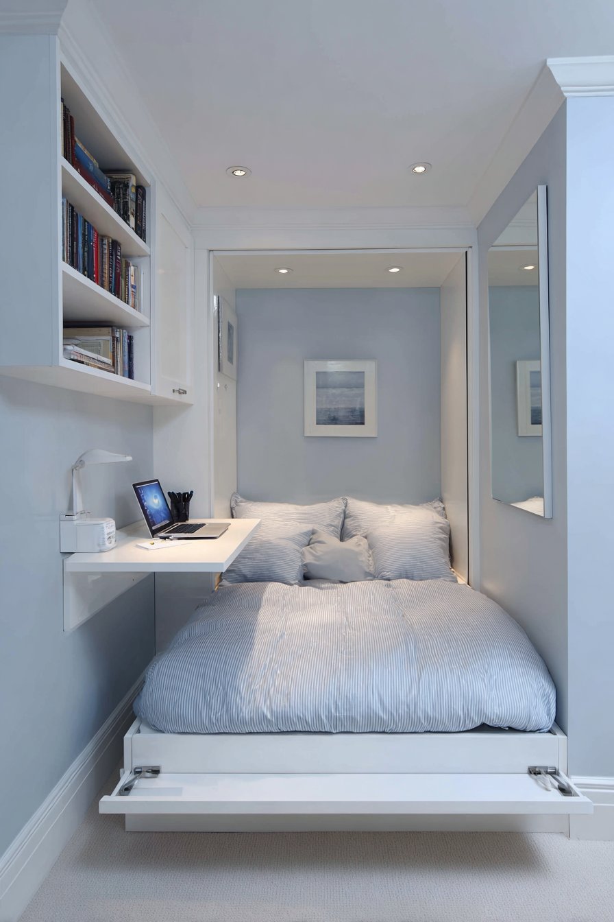 Compact Space Maximized Through Custom Built-Ins