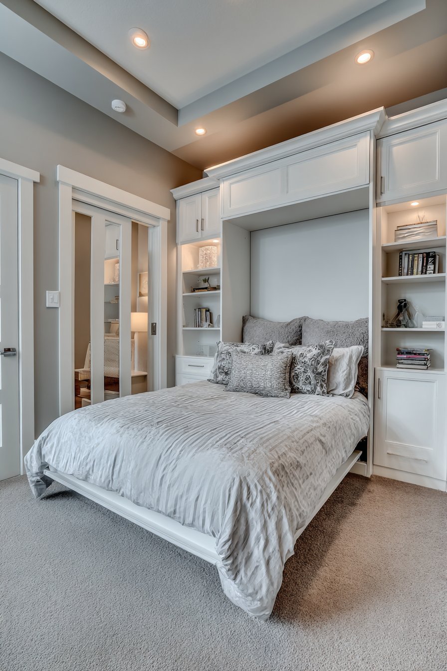 Compact Space Maximized Through Custom Built-Ins