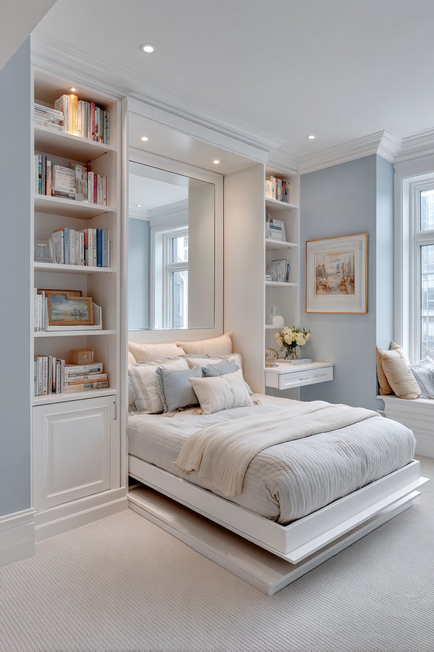 Compact Space Maximized Through Custom Built-Ins