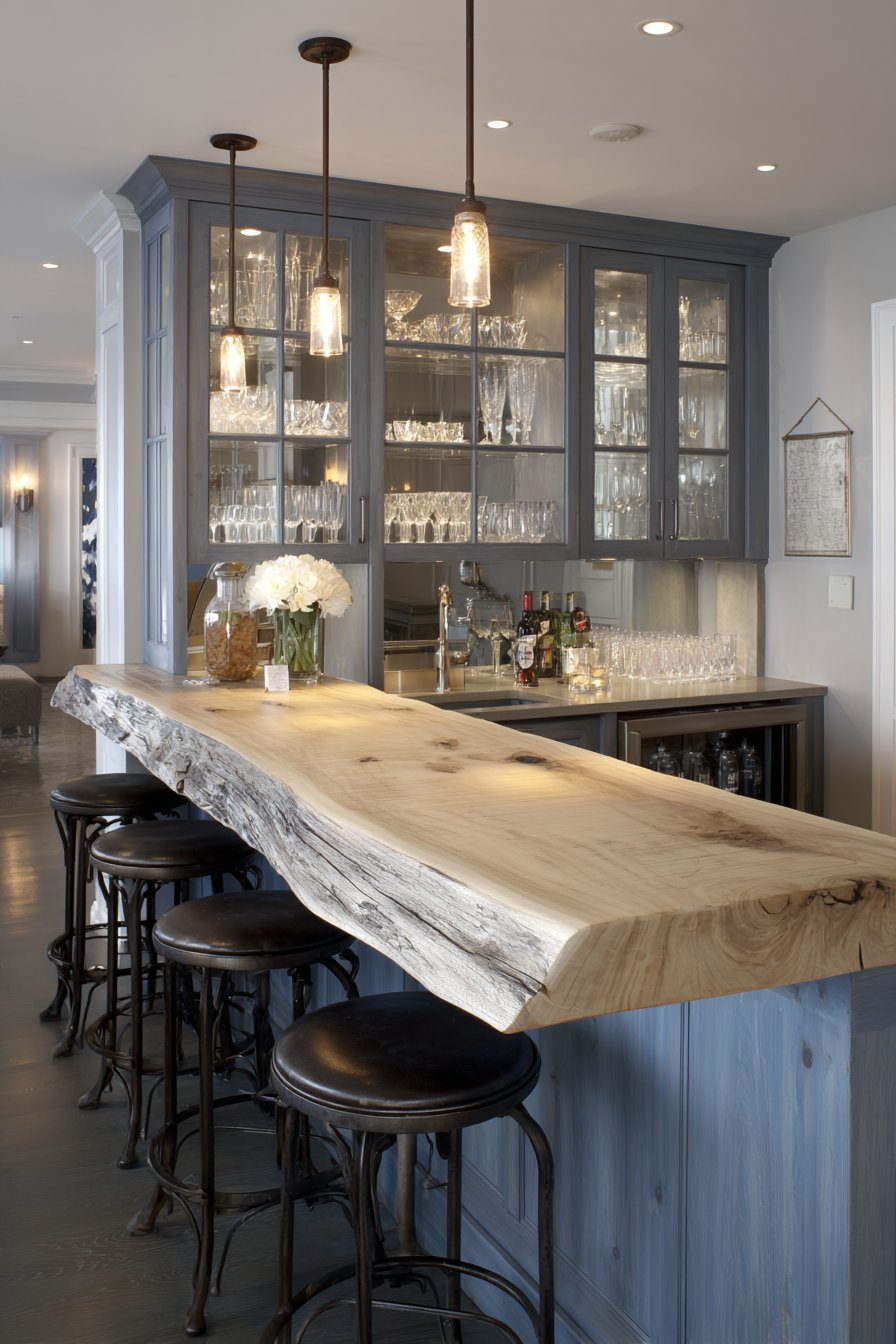 Kitchen Bar Transition