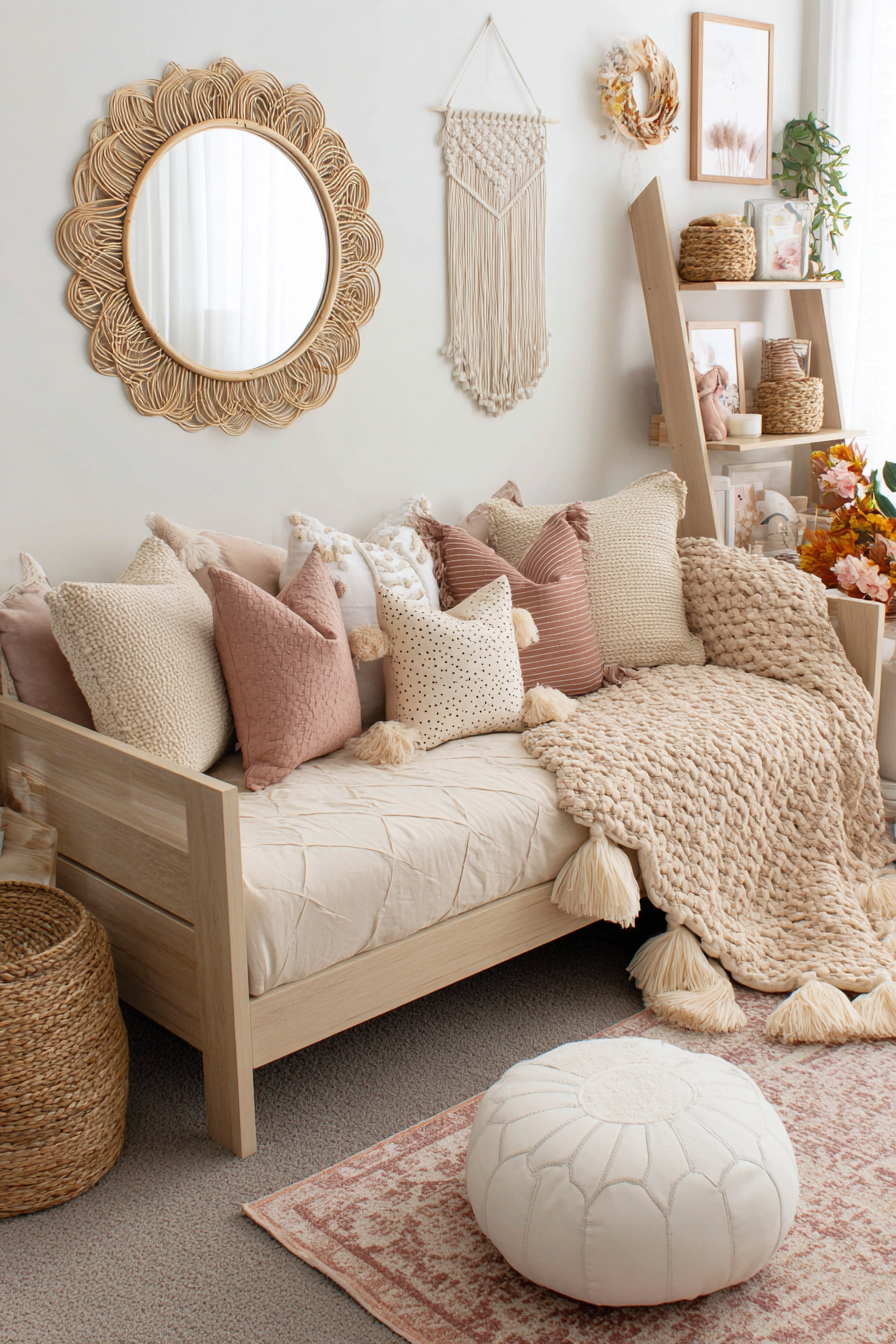 Bohemian Eclectic with Layered Global Textiles