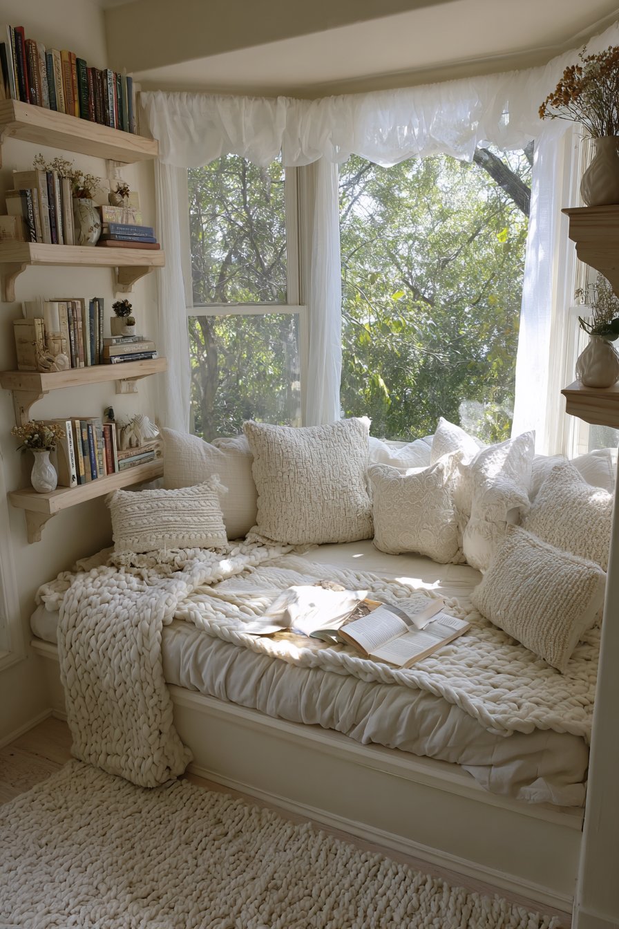 Bay Window Reading Nook