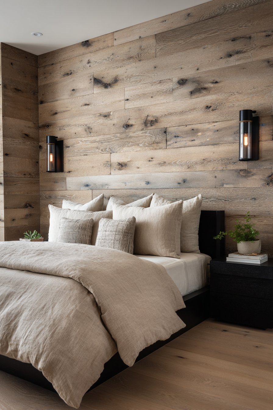 Architectural Wood Slat Feature Wall