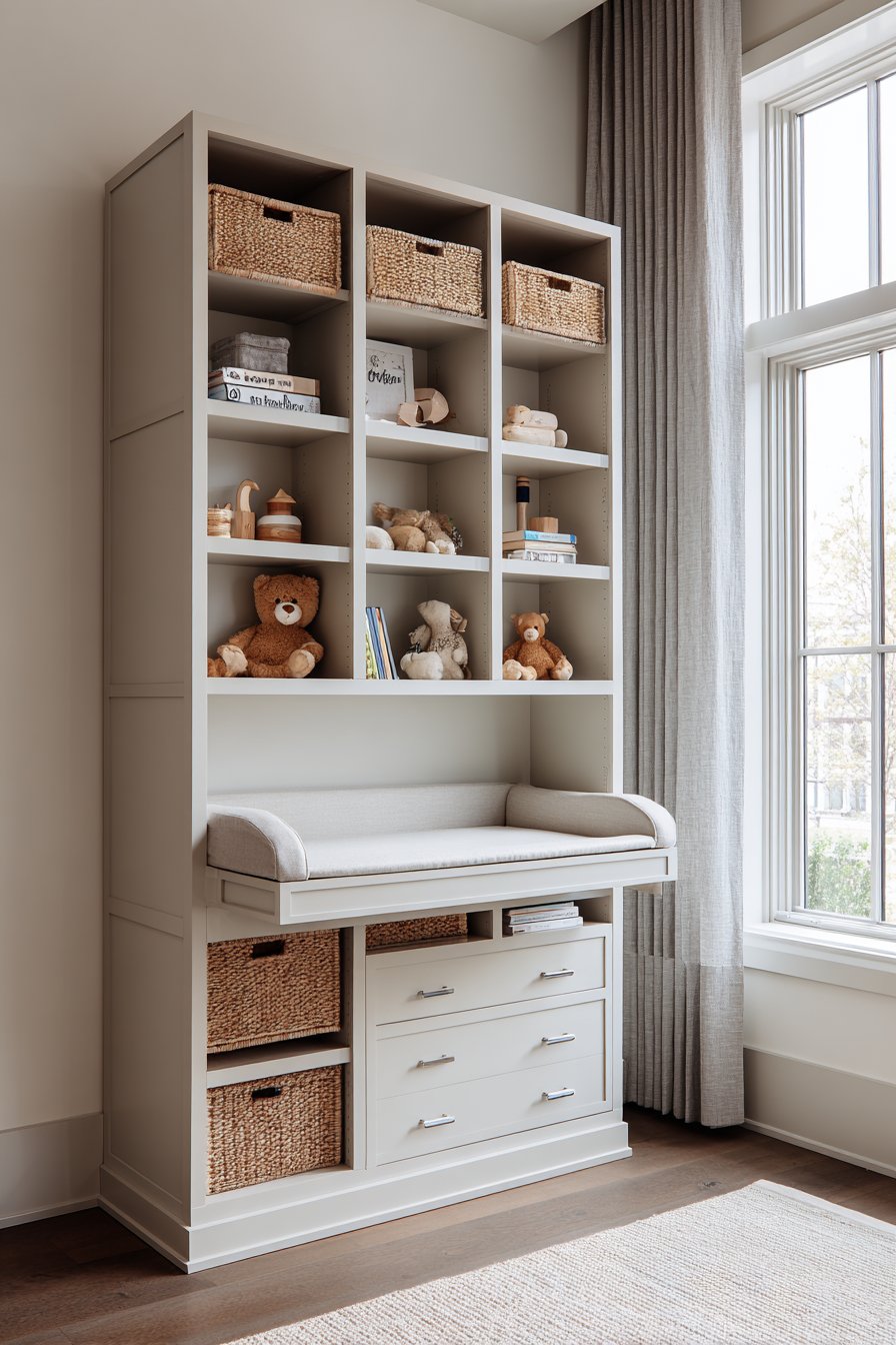 Practical Floor-to-Ceiling Storage Solution