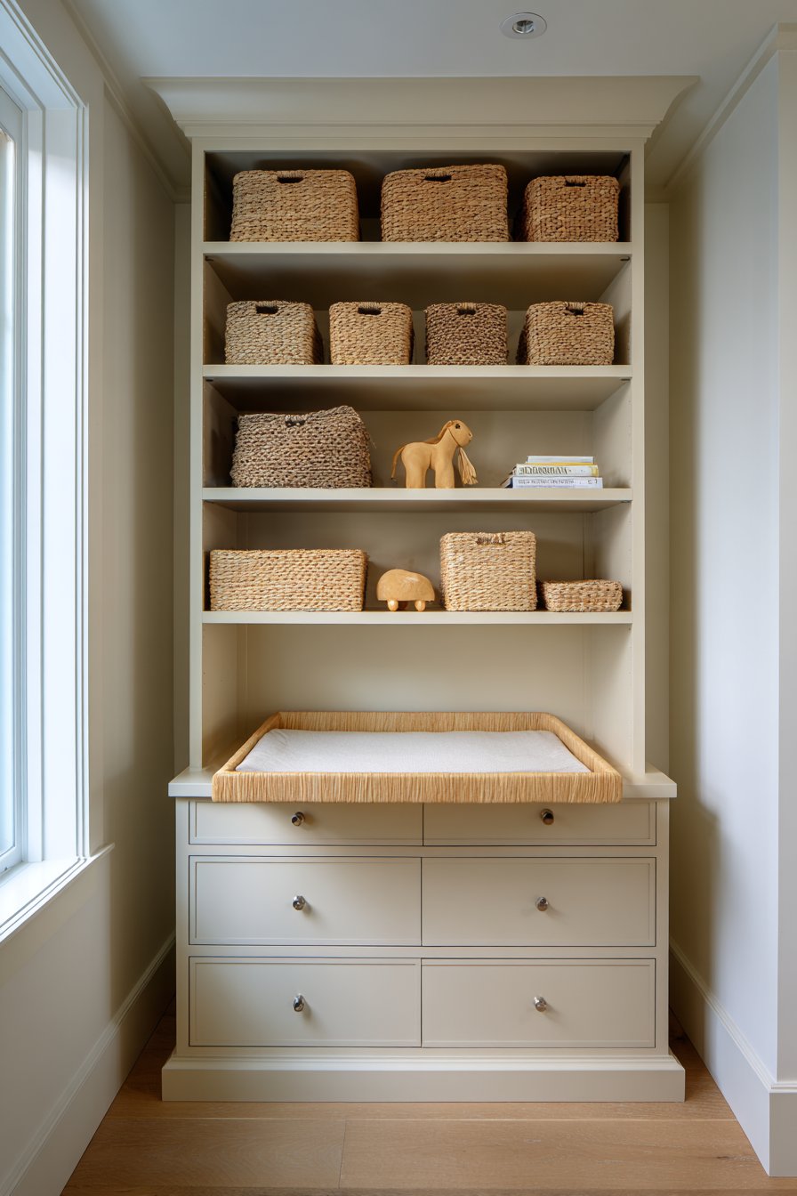 Practical Floor-to-Ceiling Storage Solution