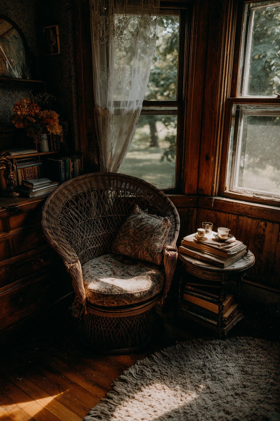 Cozy Window Reading Nook