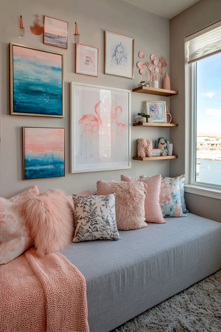 Instagram-Worthy Gallery Wall Display