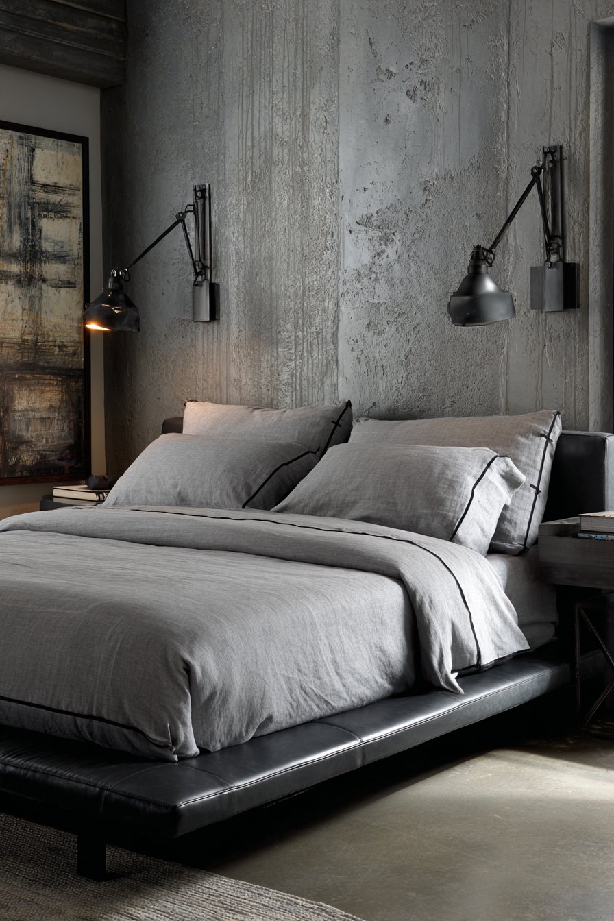 Textured Plaster Accent Wall Drama