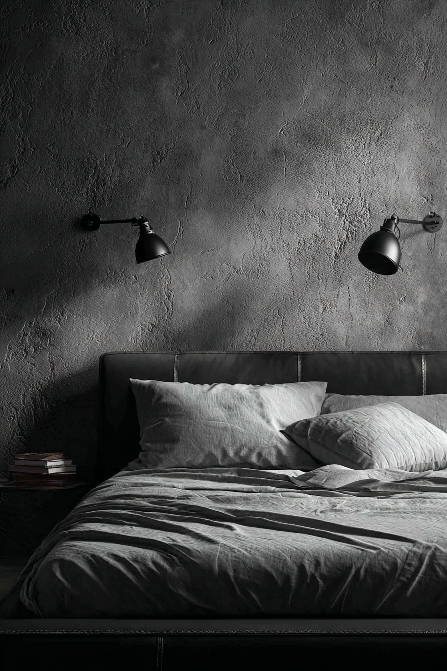 Textured Plaster Accent Wall Drama