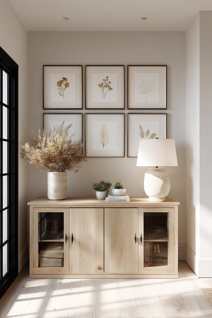 Scandinavian Minimalist Gallery Grid