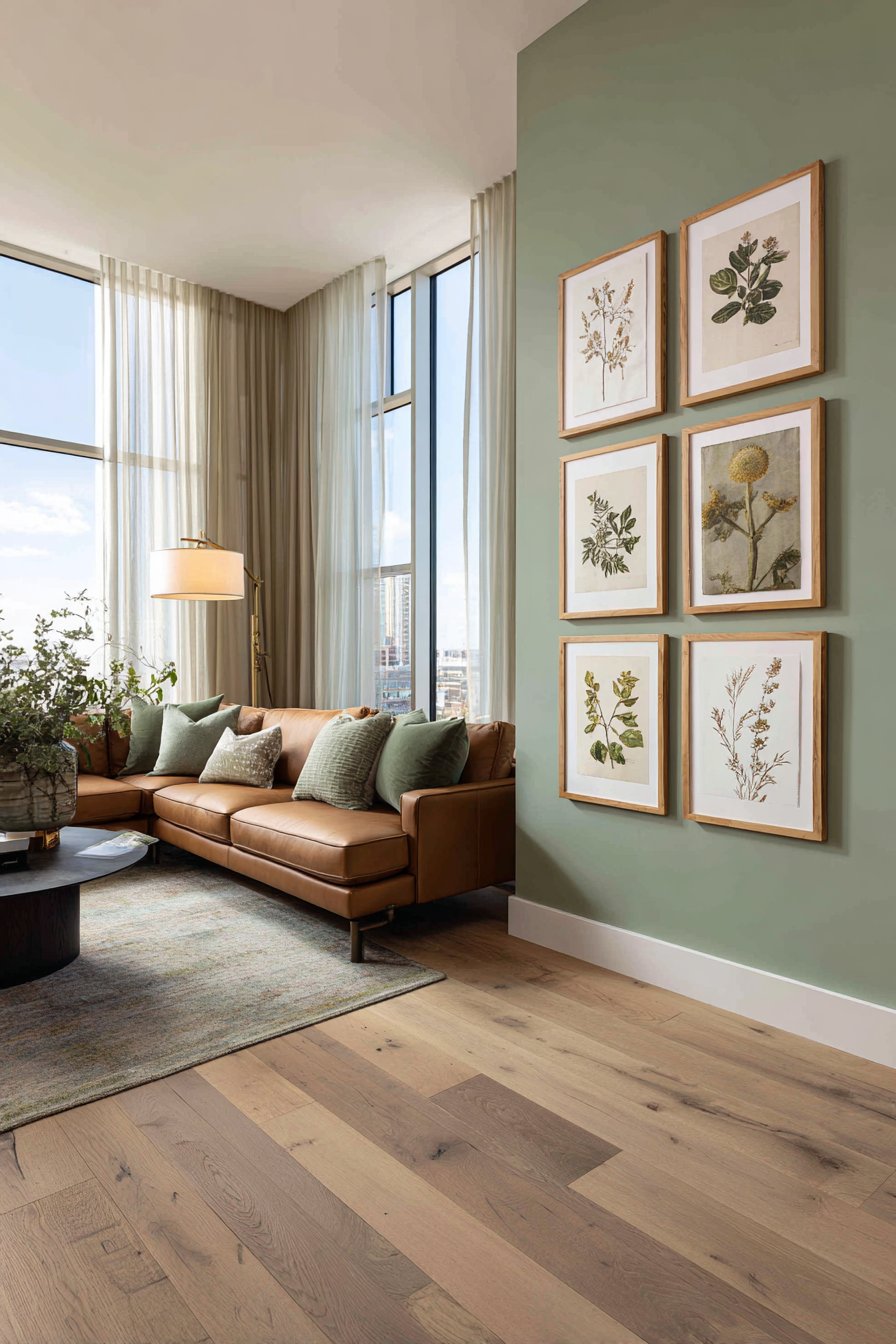 Botanical Gallery Wall Display