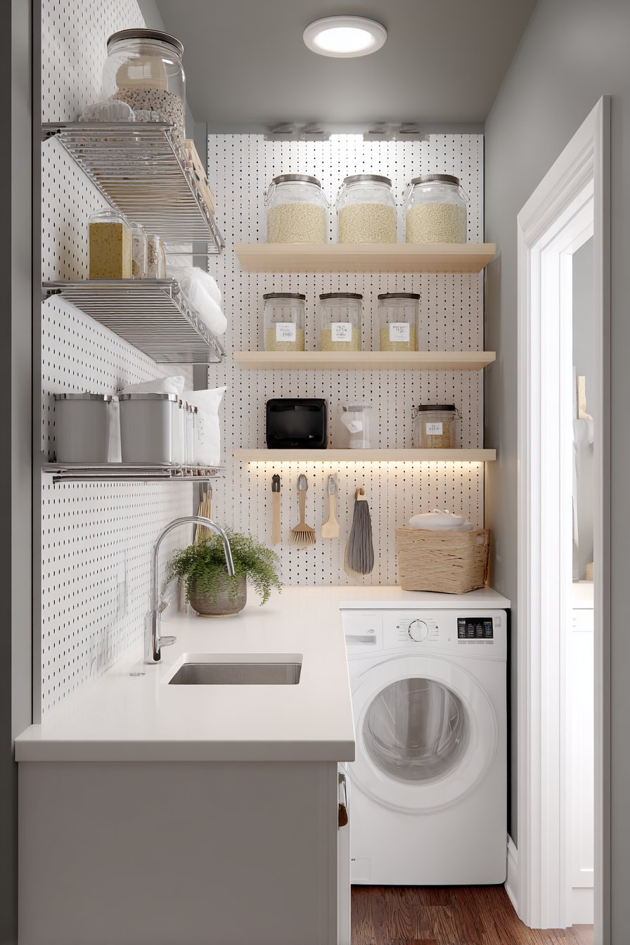 Ultra-Narrow Counter Workspace