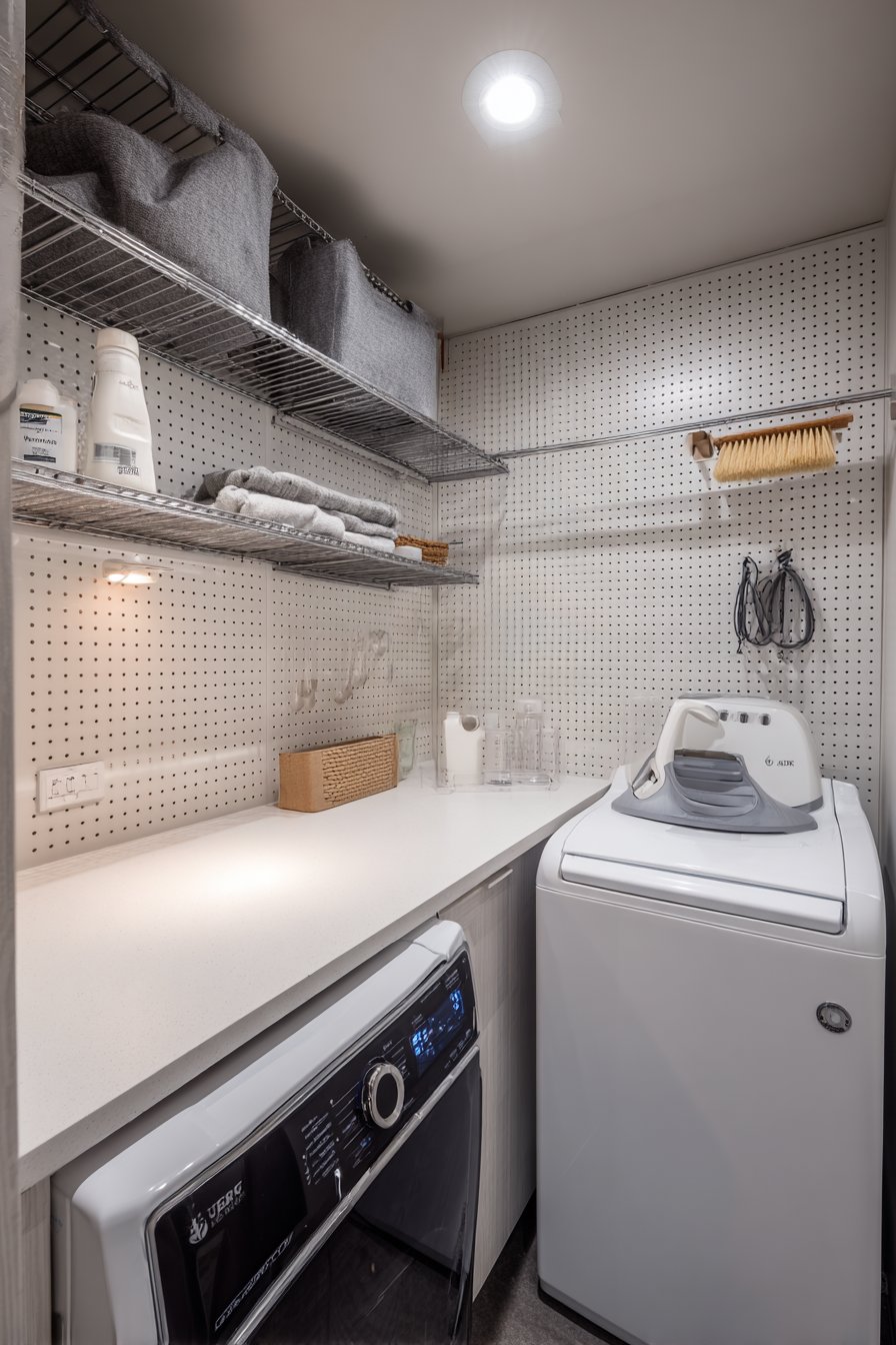 Ultra-Narrow Counter Workspace