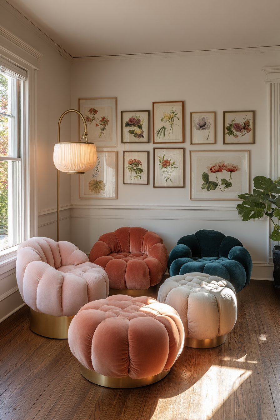 Mismatched Vintage Charm in Pastels