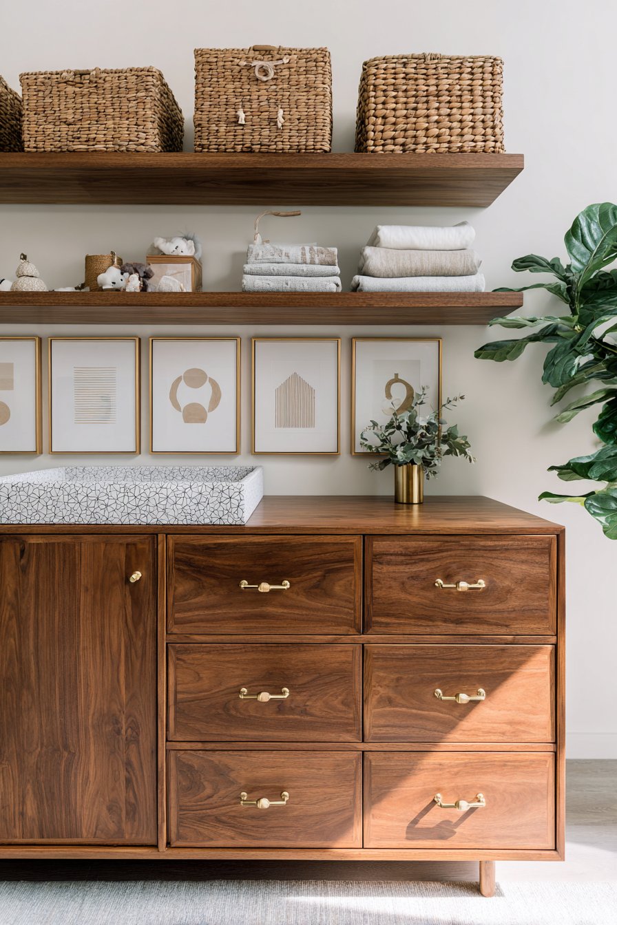 Teak Storage Solutions with Vintage Character