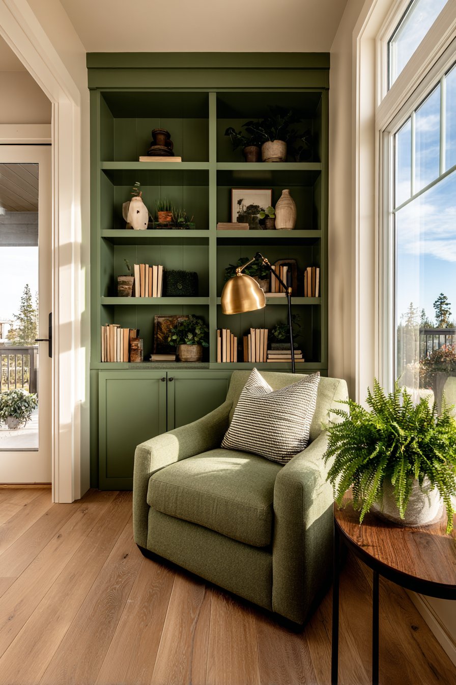 Forest Green Built-In Elegance