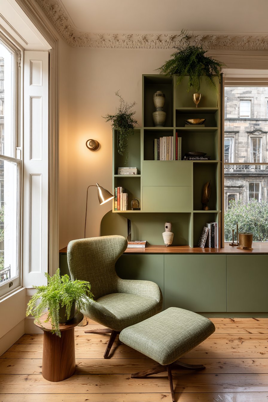 Forest Green Built-In Elegance