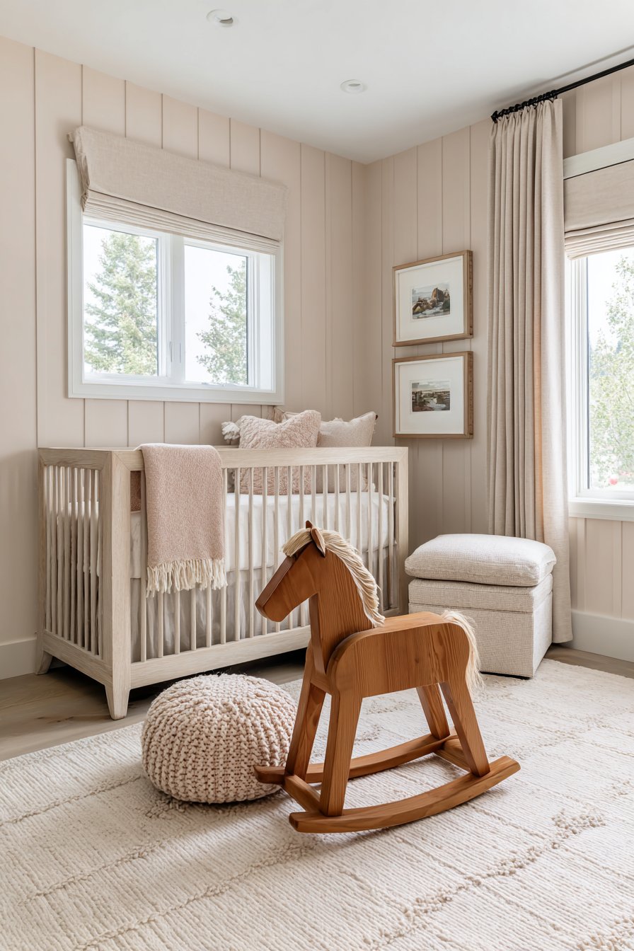 Statement Area Rug Anchoring the Design