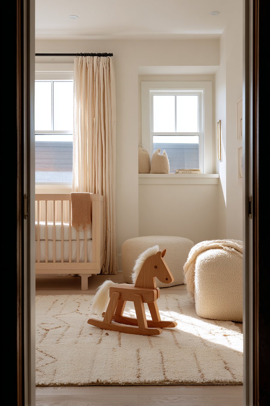 Statement Area Rug Anchoring the Design