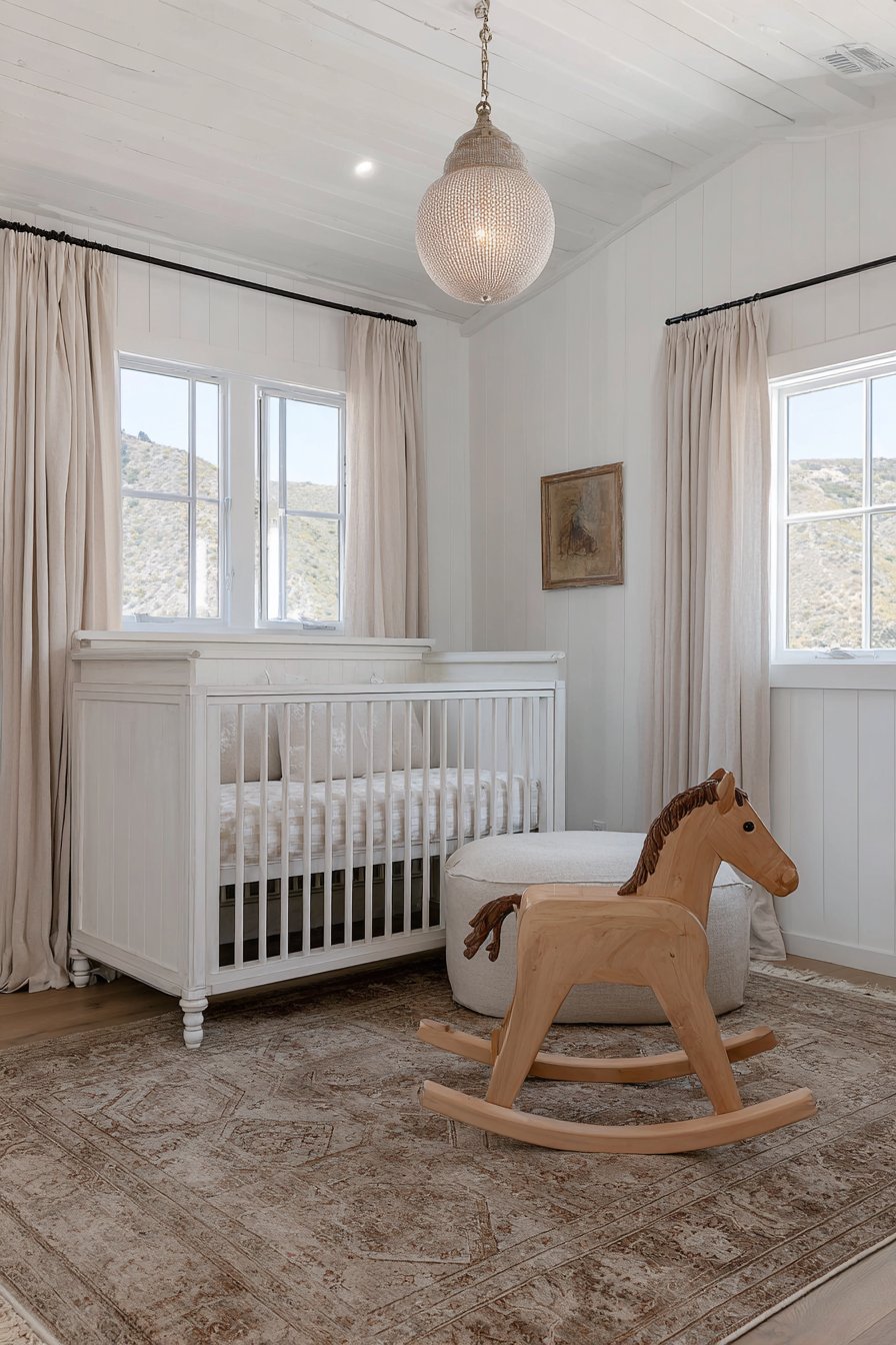 Statement Area Rug Anchoring the Design