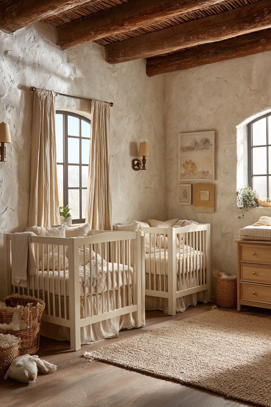 Twin Nursery Coordinated Setup