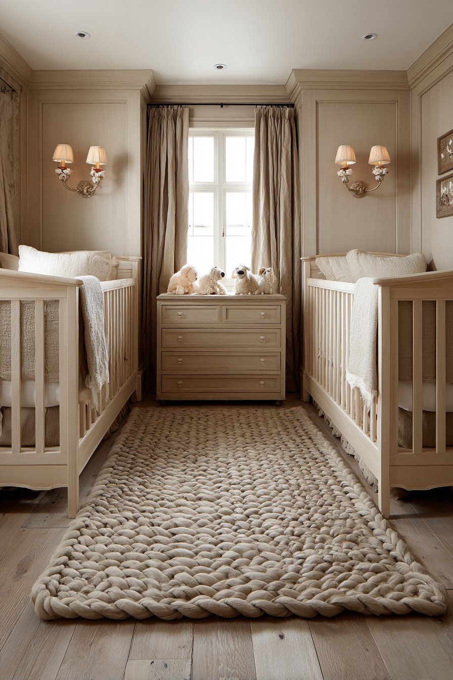 Twin Nursery Coordinated Setup
