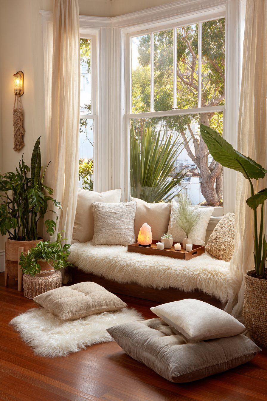 Mindful Meditation Corner for Parents