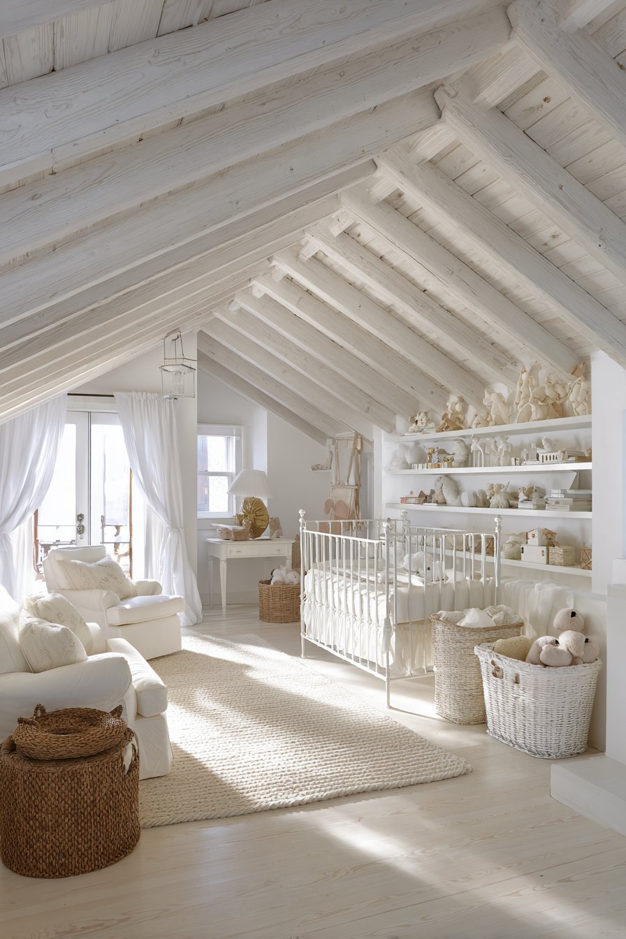 Exposed Beam Vertical Brightness