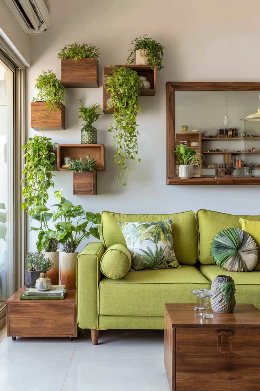 Chartreuse Compact Living with Smart Solutions