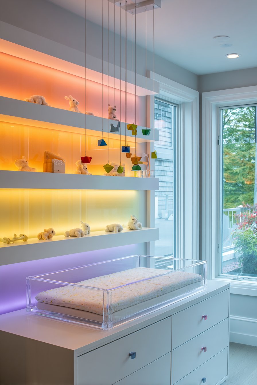 Contemporary Color-Changing LED Innovation