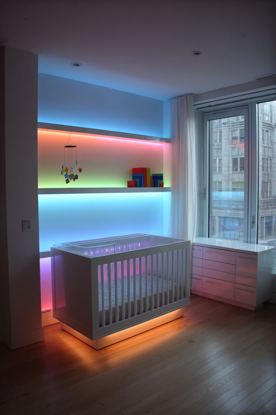 Contemporary Color-Changing LED Innovation