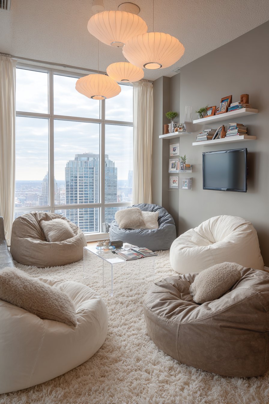 Modern Casual Floor Lounge