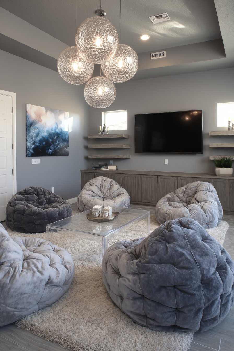 Modern Casual Floor Lounge