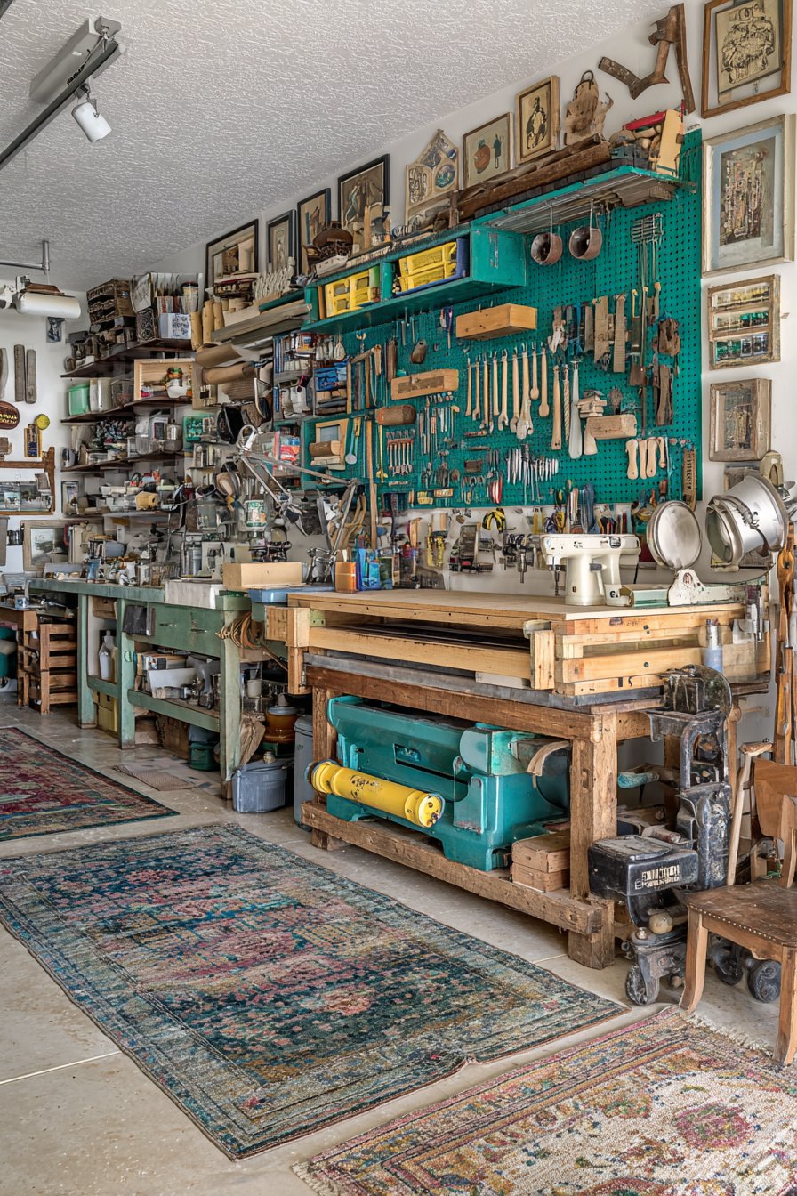 Graduated Pegboard Organization System