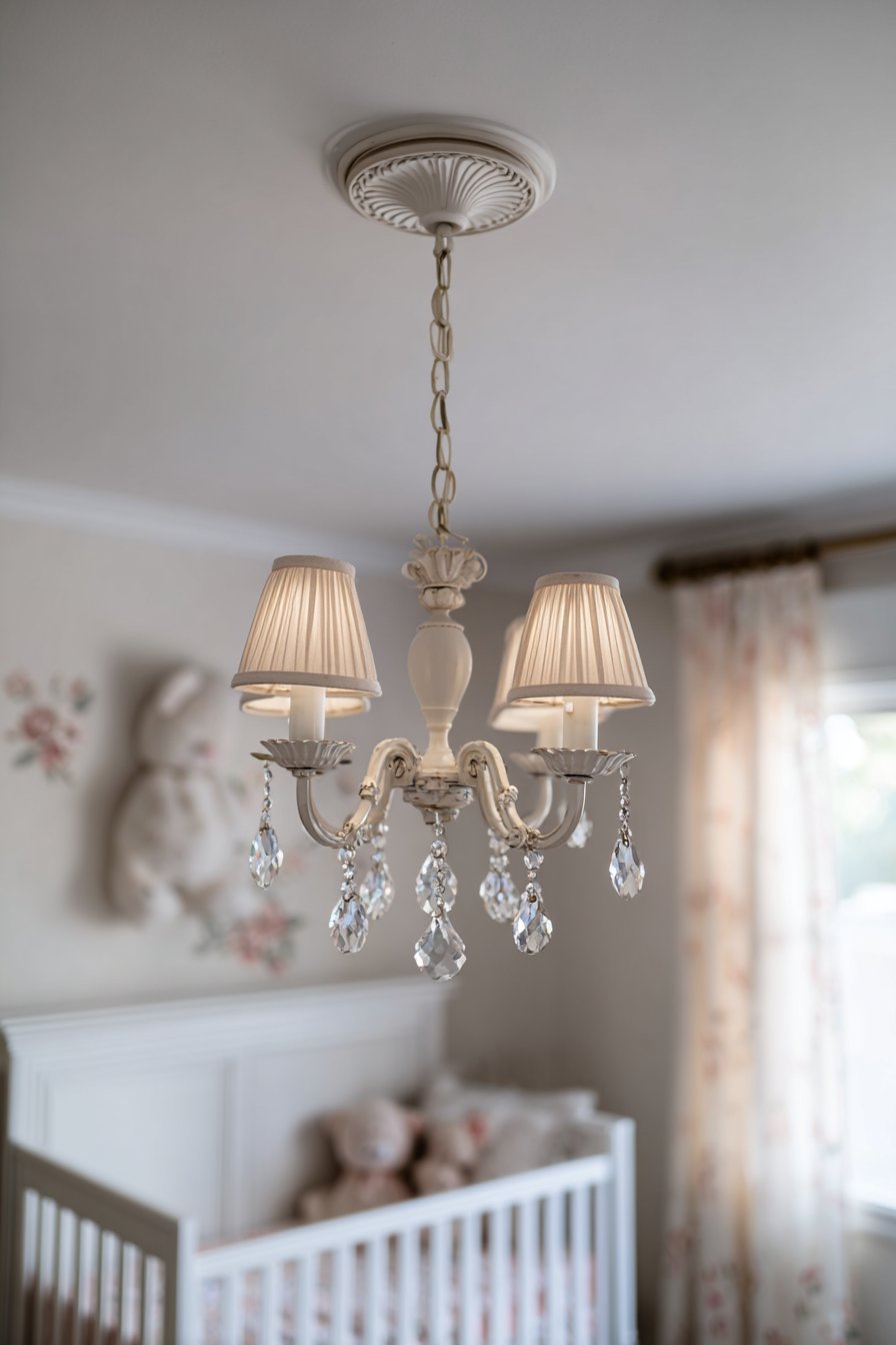 French Chandelier Lighting Centerpiece