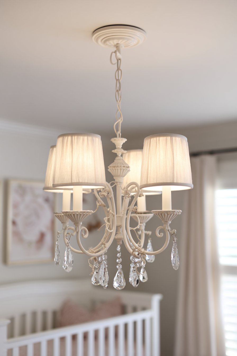 French Chandelier Lighting Centerpiece