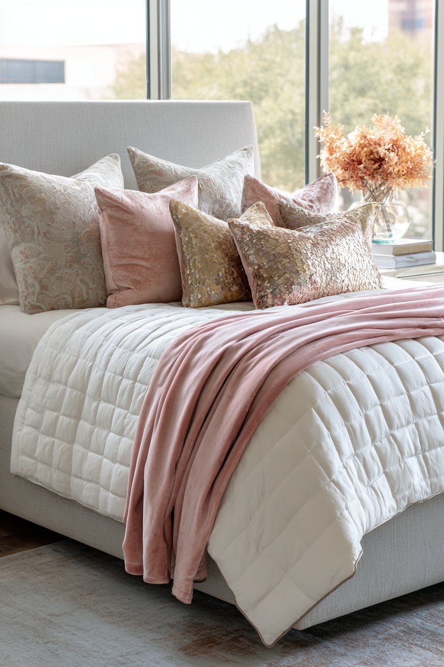 Masterful Textile Layering Technique