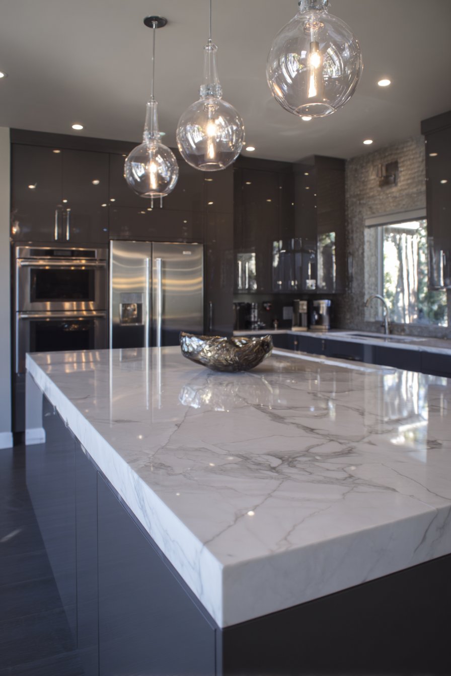 Charcoal and White Two-Tone Balance