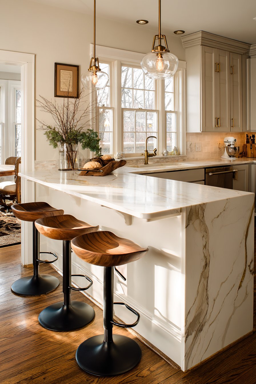 L-Shaped Peninsula Island Extension