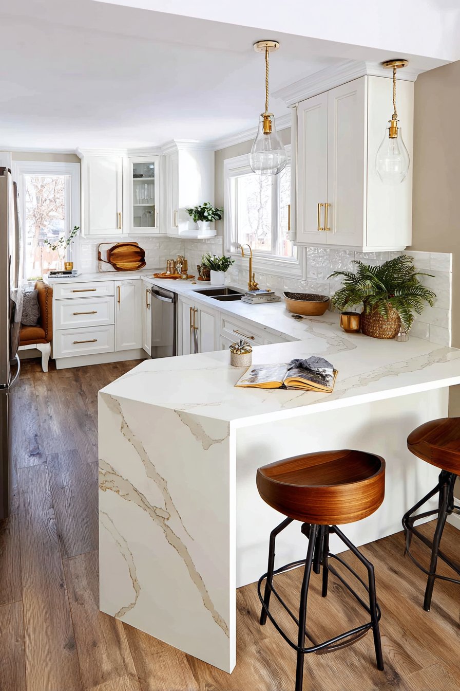 L-Shaped Peninsula Island Extension