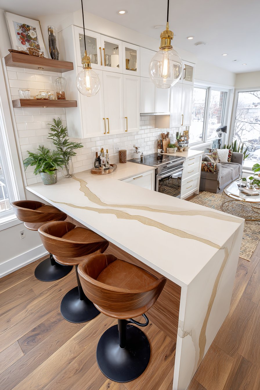 L-Shaped Peninsula Island Extension