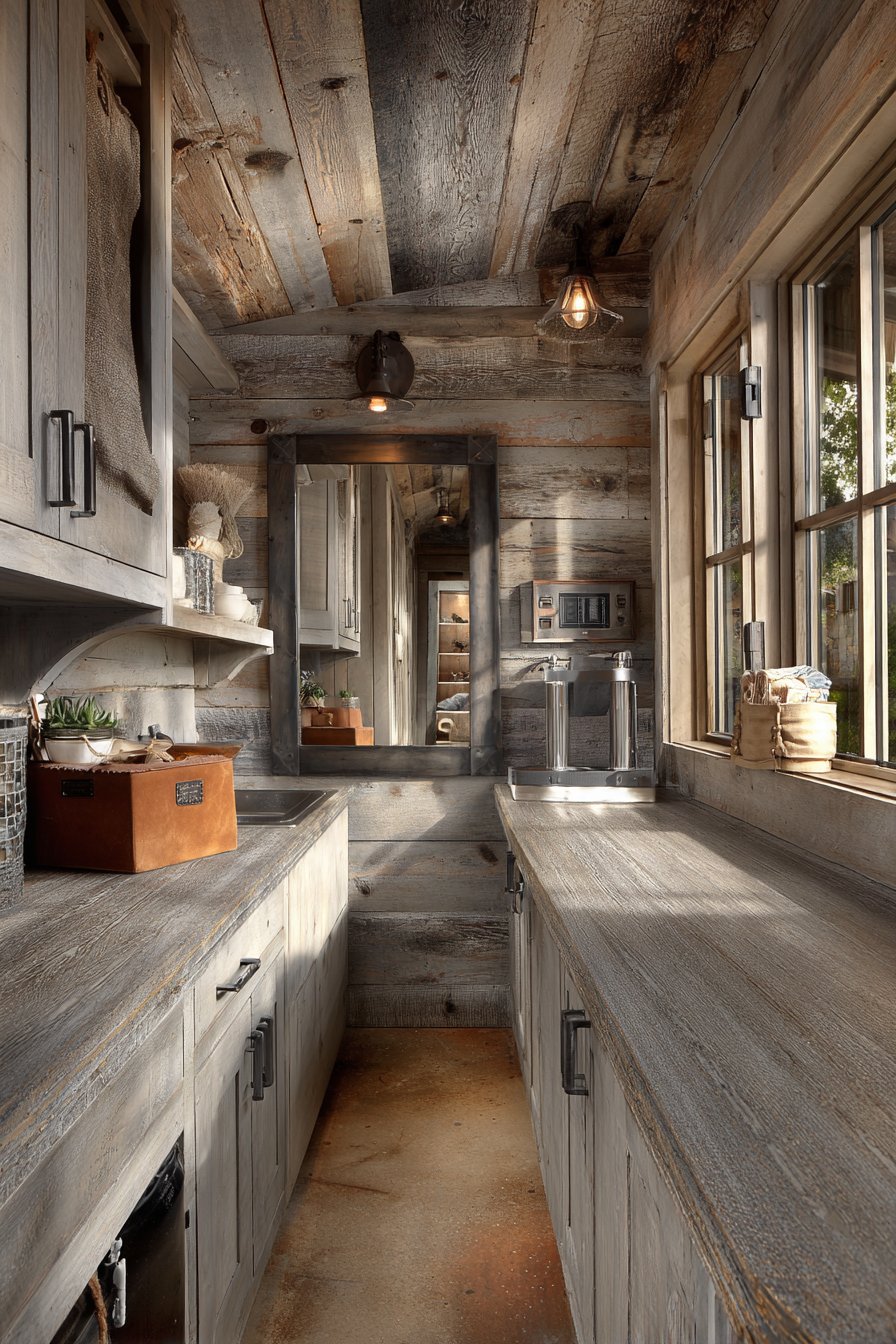 Sustainable Reclaimed Barn Wood with Eco-Friendly Materials