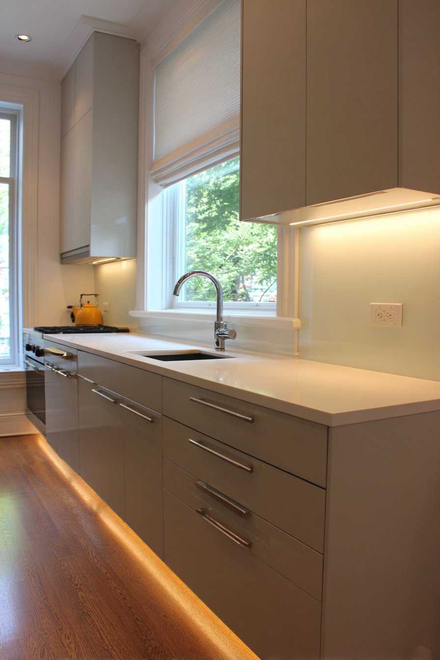 Smart Storage with Toe-Kick Drawers