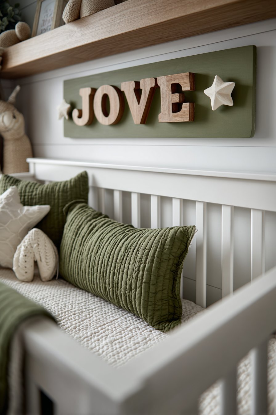 Custom Nameplate as Personalized Focal Point