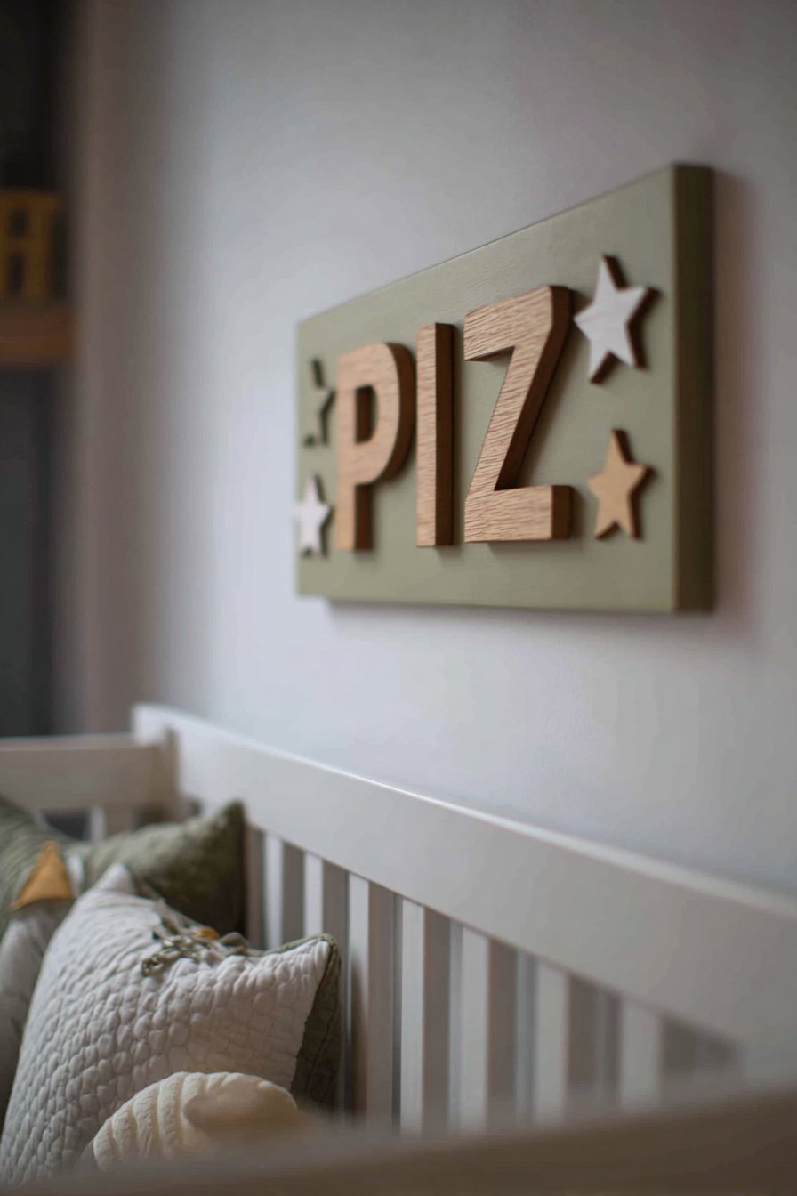 Custom Nameplate as Personalized Focal Point