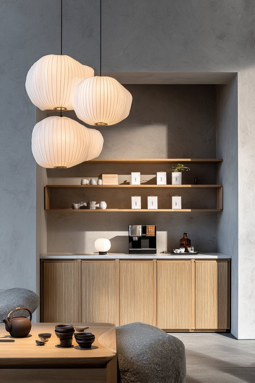 Serene Japanese-Inspired Minimalist Design